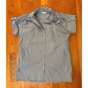 Madewell Collared Shirt Dress Size Large